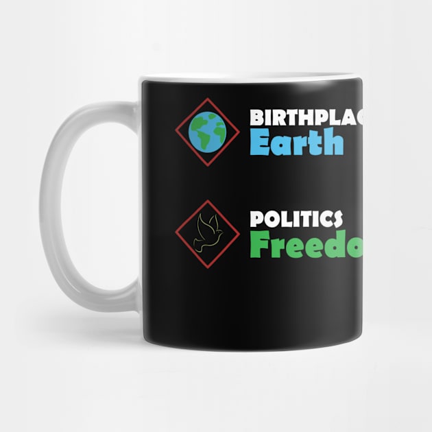 Birthplace Earth Race Human Politics Freedom by LookFrog